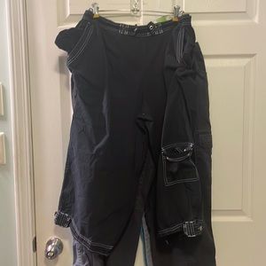 Just my size 36  cargos three pockets metal snaps Vintage
